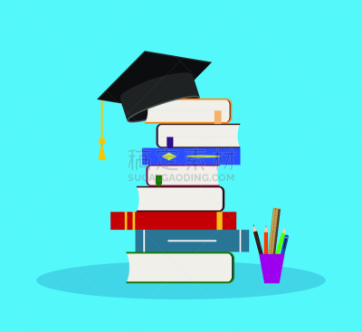 大学,帽子,图书馆,文凭,书,符号,专门技术,矢量,学校,学生