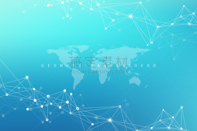 数字化显示,计算机网络,矢量,波形,全球通讯,绘画插图,抽象,神经系统,联系,流动