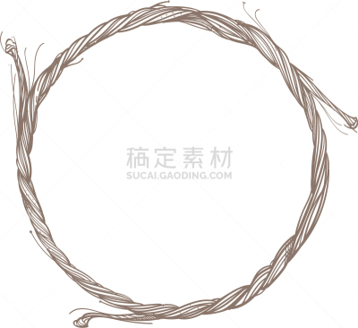 轮廓,华丽的,枝,圆形,边框,自然,柳条,梦符咒,做,装饰