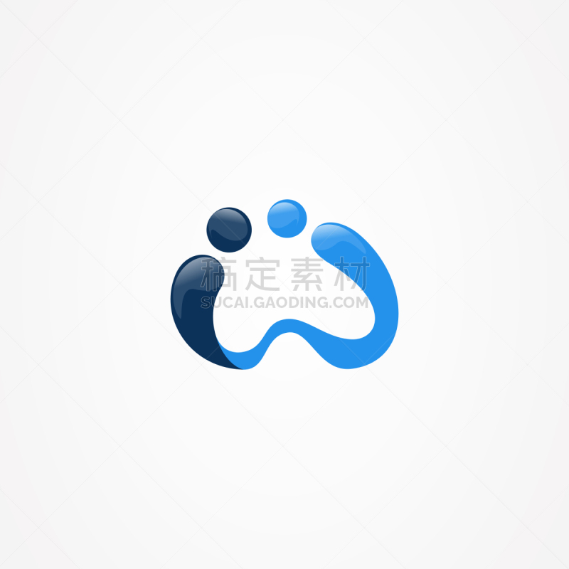 w logo