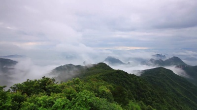 耀山黎明，桂林，中国