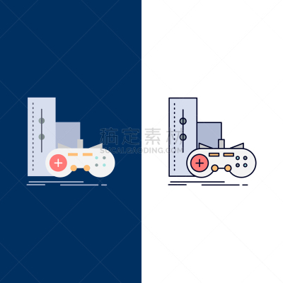 进行中,操纵杆,游戏手柄,游戏,彩色图片,平坦的,计算机,玩具,技术,休闲
