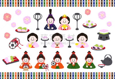 传统节日,女孩,甘酒,传统,华丽的,和服,线条,事件,仅日本人,日本点心