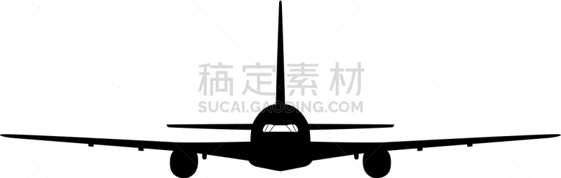 飞机,旅途,商务,安诺,技术,波音707,涡轮,天空,剪影,抵达