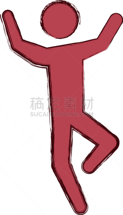 男性,符号,人,男人,红色,疲劳的,概念,性格,商务,迷惑