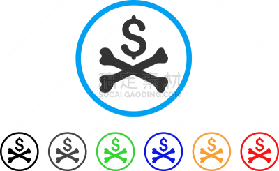 圆形,债务,计算机图标,海盗,红色,绿色,黑色,失败