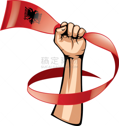 阿尔巴尼亚,白色背景,人种,非都市风光,三维图形,白色,国内著名景点,职权