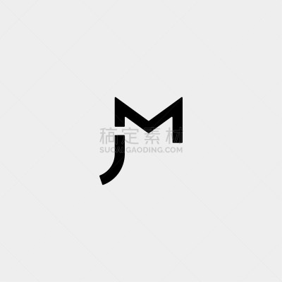 英文字母j,计算机图标,印有花压字品牌,信函,英文字母m,商务,几何形状,字母,简单,现代