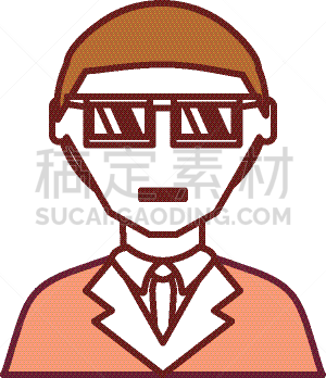 职权,陪审员,男人,矢量,判断
