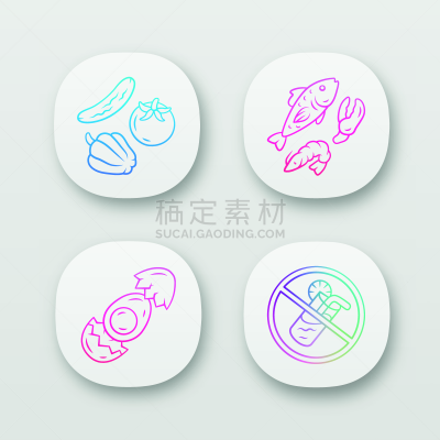 平衡,维生素,鸡蛋,高处,鱼类,数字3,饮料,蔬菜,绘画插图,计算机图标