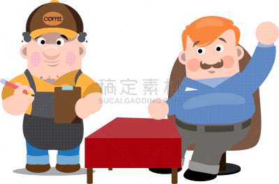 顾客,男招待,咖啡馆,顺序,男人,两个物体,咖啡店,饮料,商务,热