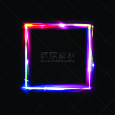 边框,夜总会,品牌名称,背景,绘画插图,夜晚,霓虹灯,正方形,光,矢量