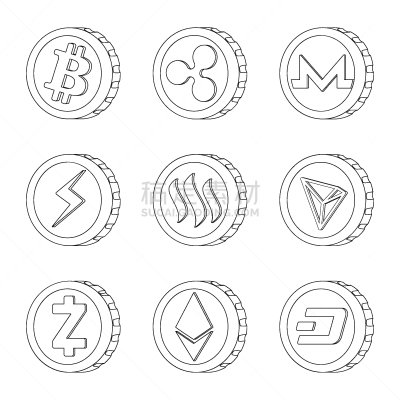分离着色,银行业,轮廓,商务,波纹,部分,黄金,收集