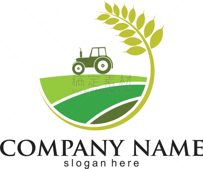 agriculture logo template design icon sign or