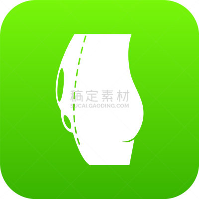 绿色,整腹术,计算机图标,嘴唇,臀部,肚子,苗条,塑胶