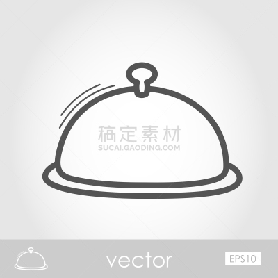 轮廓,食品,餐盘,农作物,计算机图标,分离着色,半球形盘,晚餐,金属