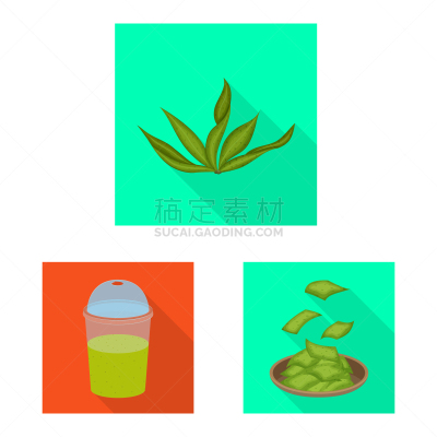 分离着色,海洋,图标集,蛋白质,一个物体,饮料,素食,清新,食品,营养品