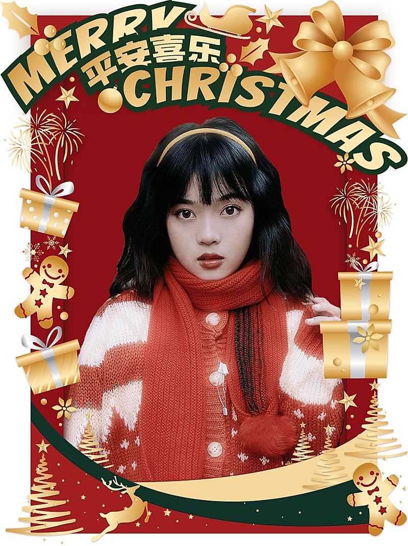 圣诞节晒照小红书配图