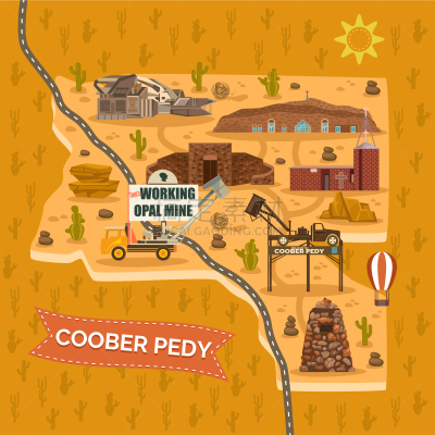 澳大利亚,城市,城镇,国际著名景点,Coober Pedy,国内著名景点,太空船,名声,东正教