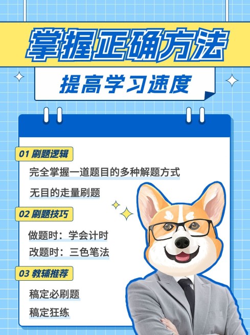 学习知识科普小红书配图预览效果