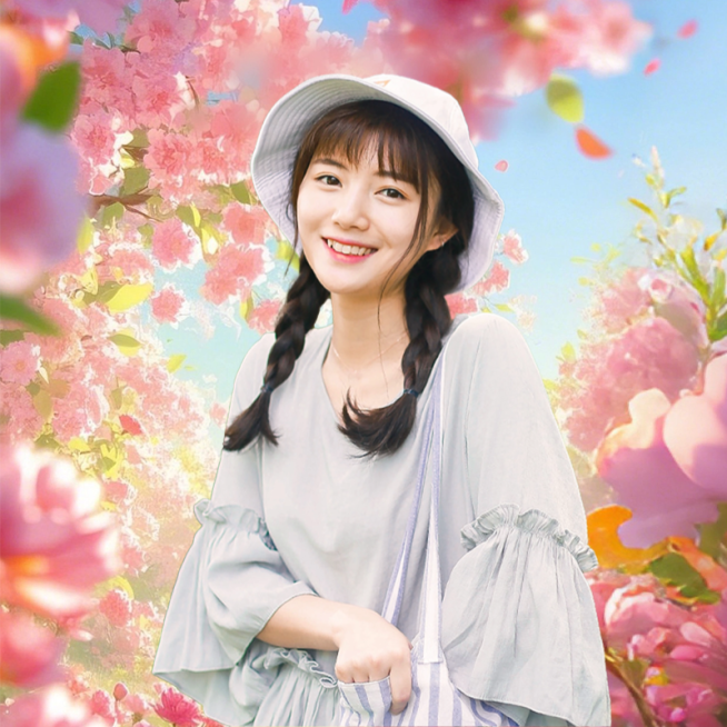 ai工具人像类抠图模板预览效果