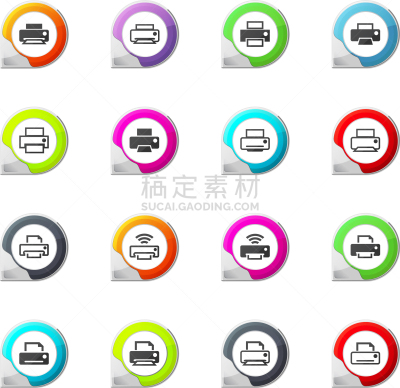 打印单据,计算机图标,商务,计算机,打印机,技术,现代,设备用品,蜘蛛网,布置