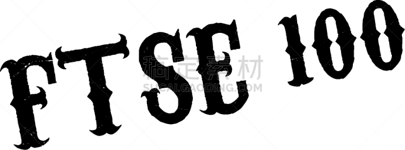 富时指数,橡皮章,分离着色,商务,英戴克斯,红色,矢量,疤,衰退