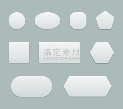 矢量,长方形,方向,圆形,证章,塑胶,未来,空白的,标签,三维图形