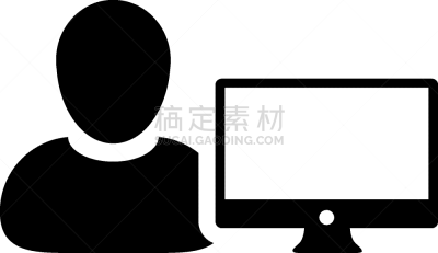 人,计算机图标,男性,显示器,商务,计算机,外包,工程师,技术,全科医师