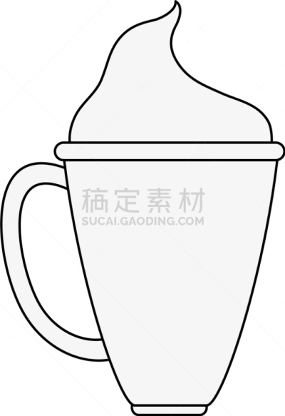 咖啡,尚蒂伊,奶油,白色,饮料,有机食品,自然,传统,概念,房屋