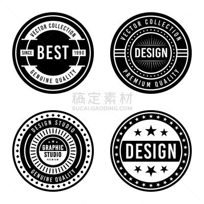 证章,溢价,商务,简单,现代,韩国,品牌名称,展览会,绘画插图,圆形