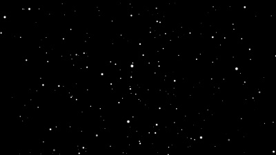 具有星星动画背景的夜空