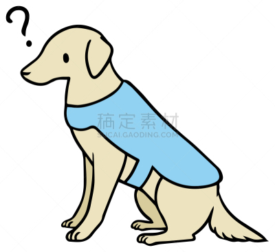 狗,矢量,绘画插图,家庭护理,助听器,背景分离,哺乳纲,导盲犬,动物,能力缺陷者