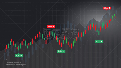 烛台,式样,金融,商务,风险,图表