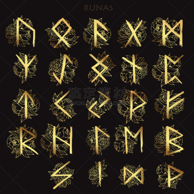神符,古老的,秘密,玫瑰,文字,过去,黄金,字母,信函,象形文字
