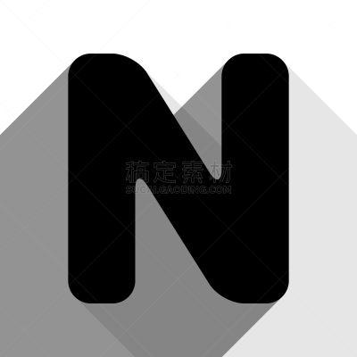 模板,标志,英文字母N,白色,文字,字母,字母表次序,信函,设计