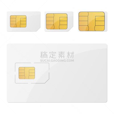 SIM卡,绘画插图,矢量,分离着色,白色背景,设计