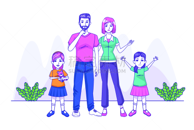 女儿,家庭,父母,双亲家庭,性格,母亲,父亲,女人,小的,拿着
