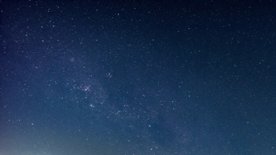 美丽夜空银河系恒星的延时摄影