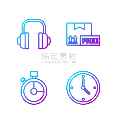 迅速,秒表,耳机,线条,商务,耳麦,背景分离,纸盒,交通,品牌名称