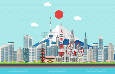 东京,旅游目的地,旅行者,非凡的,亚洲,红色,云,图像,自然美,建筑业