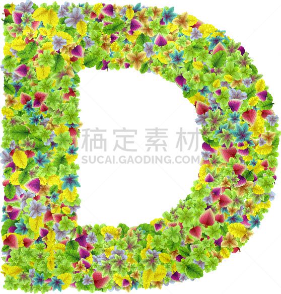 清新,叶子,植物园,多色的,字体,请柬,字母,多样,信函,问候