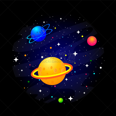暗色,绘画插图,彗星,太空,矢量,背景,行星,水面,星星,陨石坑