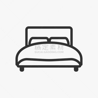 计算机图标,双人床,对称,宾馆客房,线条,旅行者,男人,夜晚,白色,黑色
