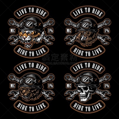 摩托车,标签,衣服,T恤,符号,图像,头,动物身体部位,复古,进攻