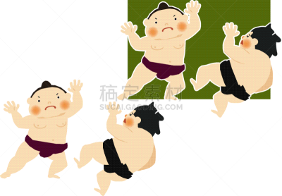 日本人,传统运动,相扑,互联网,传统,可爱的,身体活动,姿态,运动,仅日本人
