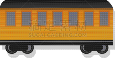 乘客,篷车,漫画,过时的,图标,旅途,迅速,工业,复古,探险