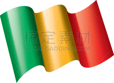马里,国内著名景点,商务,证章,标签,分离着色,白色,职权,非洲