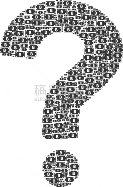 比特币,问号,数字,计算机图标,商务,电子商务,数据,动机