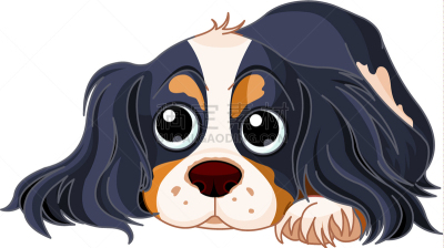 狗,斯班尼犬,骑士,褐色,可爱的,宠物,图像,矢量,小狗,睡觉